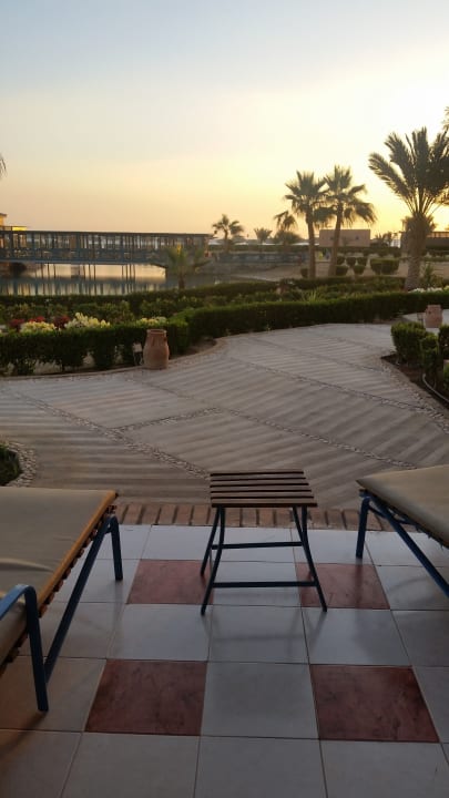 Schon früh um geht die Sonne im Januar auf  Club Paradisio El Gouna, Red Sea