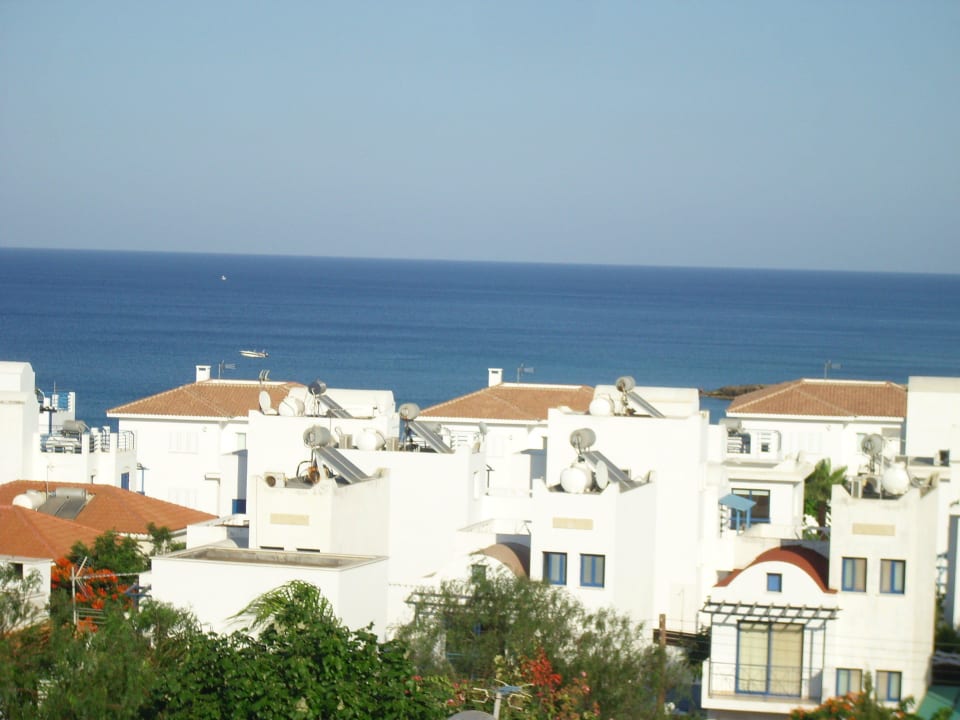 Ausblick vom Balkon Crystal Springs Beach Hotel