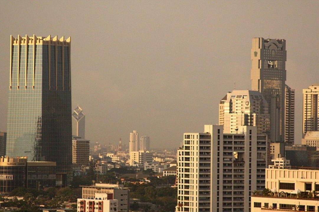 Blick vom Zimmer 18.Stock The Landmark Bangkok