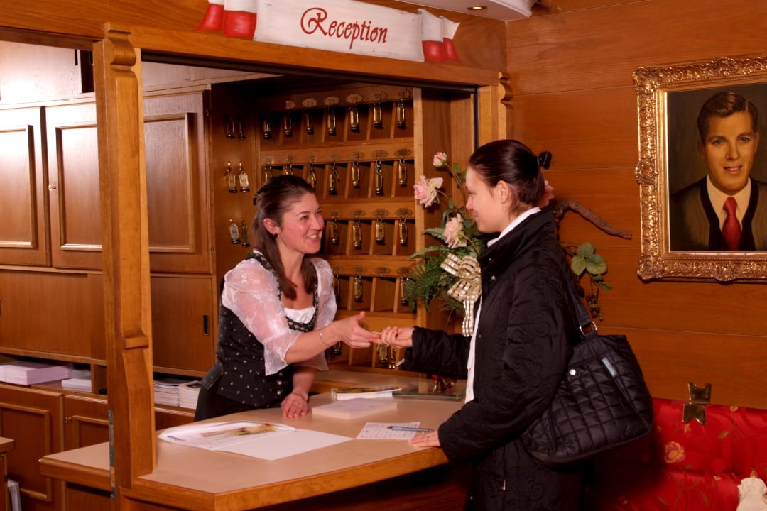 Rezeption Hotel St. Georg