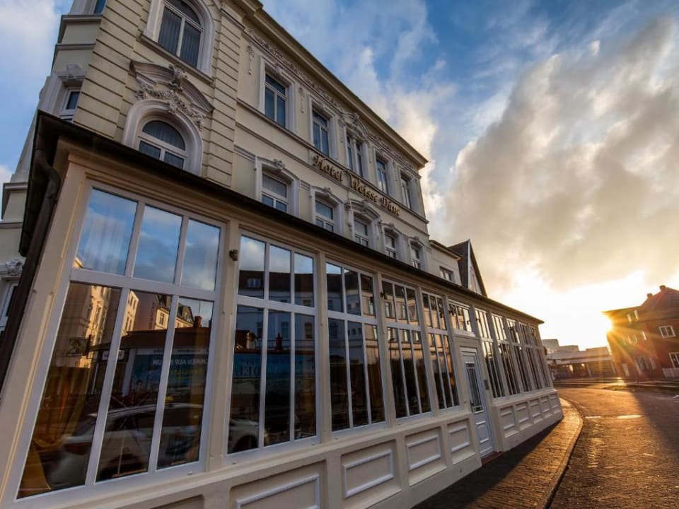 Außenansicht Hotel Weisse Düne