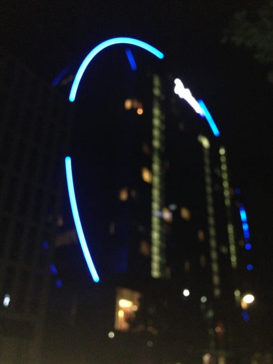 Außenansicht Radisson Blu Hotel Frankfurt