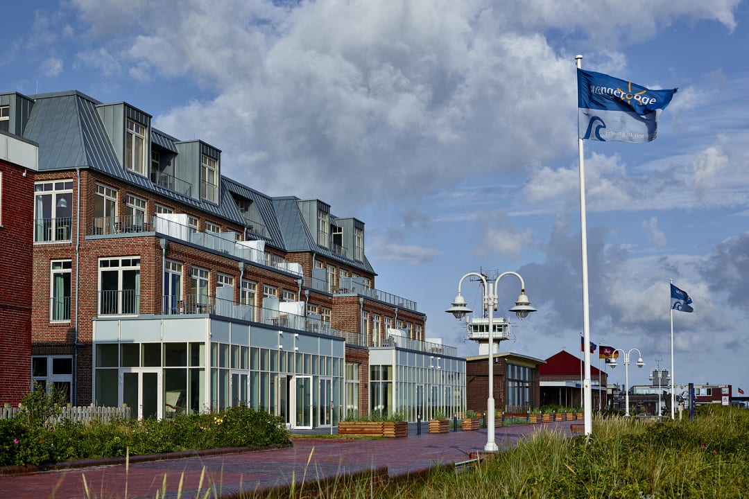 Außenansicht Upstalsboom Aparthotel Anna Düne