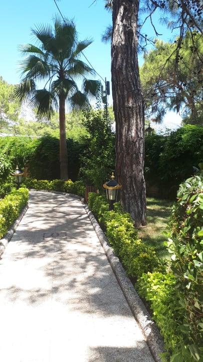 Gartenanlage Aleria Belport Beach Hotel