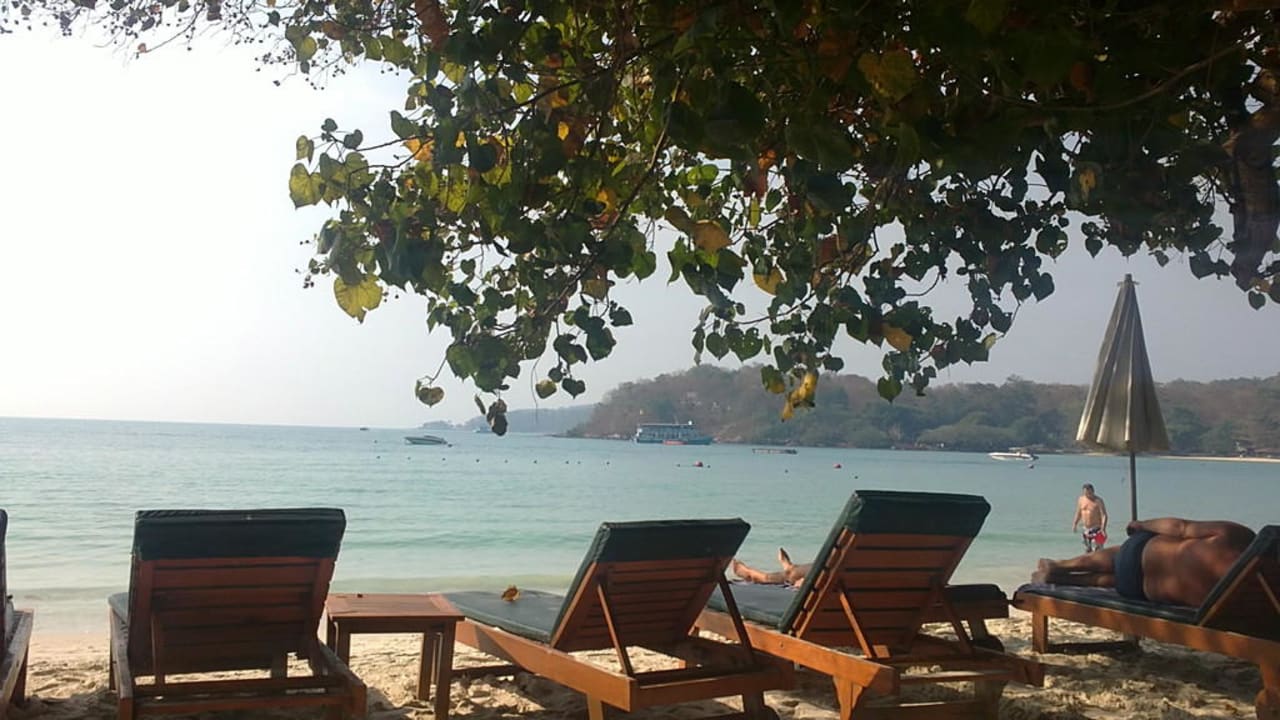 Blick von der Terrasse Samed Cabana Resort