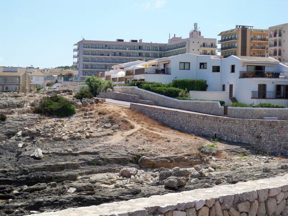 Hotel Lux vom Strandweg aus fotografiert allsun Hotel Lux de Mar