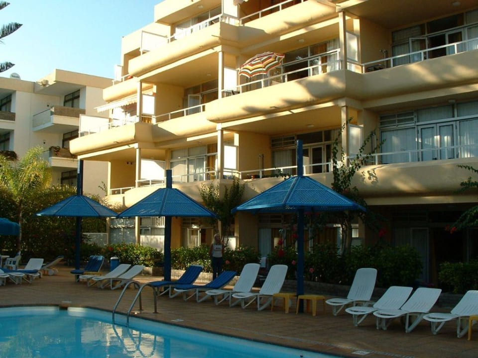 Vom Pool aus gesehn bei Sonnenaufgang Apartamentos Belmonte