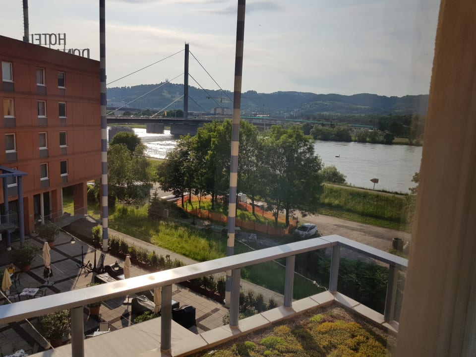 Ausblick Hotel Donauwelle Linz