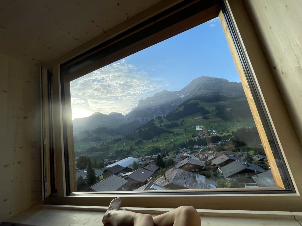 Ausblick Revier Mountain Lodge Adelboden