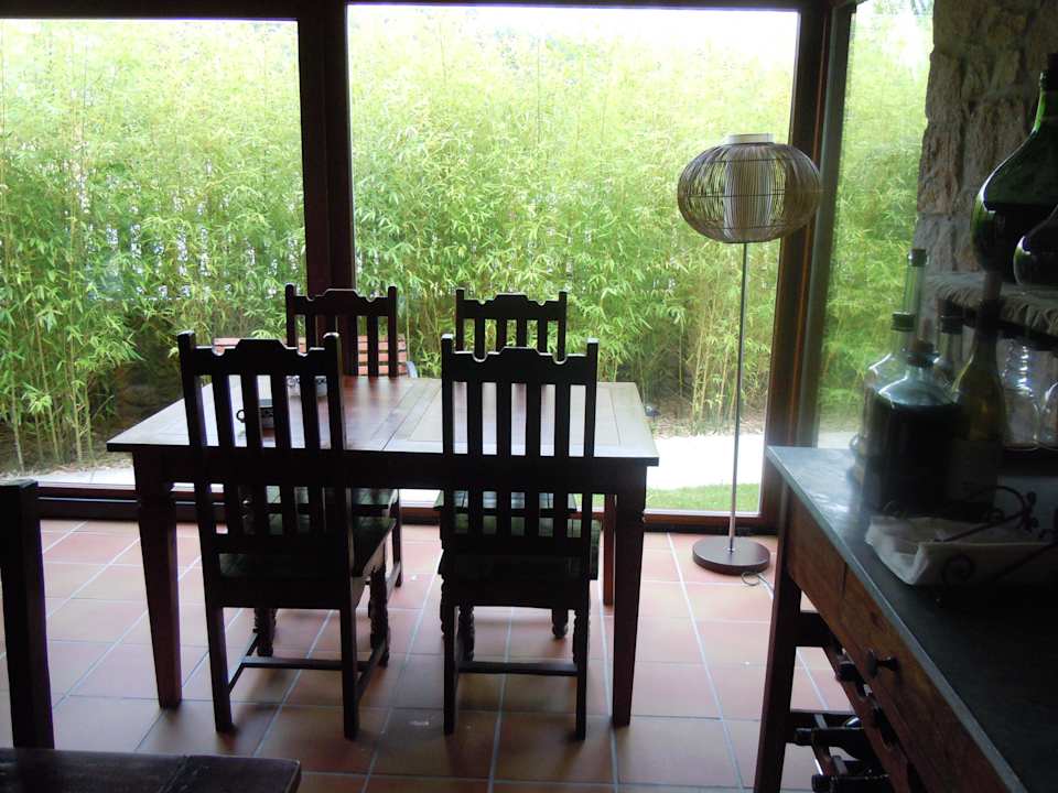 Einer der Essräume Hotel Casa Do Mudo