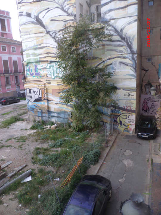 Aussicht vom Zimmer Hotel DingDong Nuns