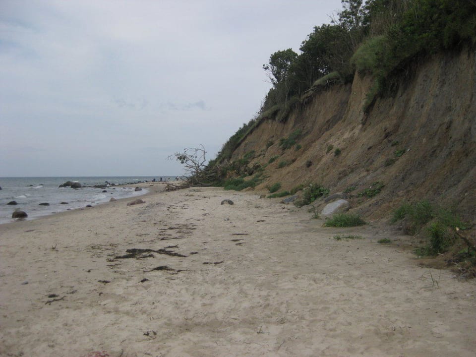 Strand rechter Hand Ferienpark Bernstein