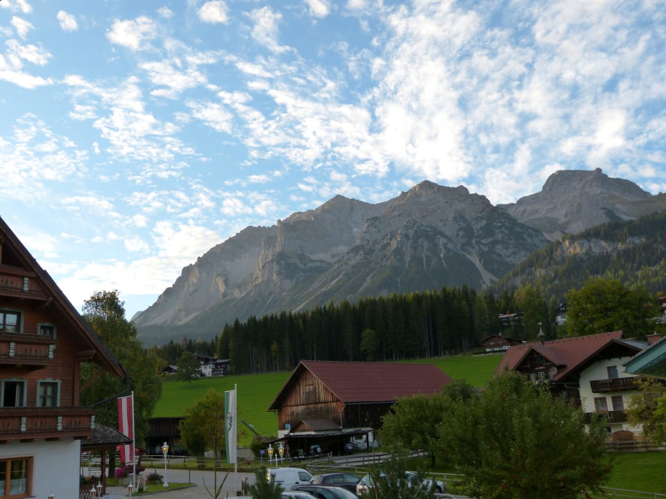 Ausblick vom Zimmer Hotel Martin