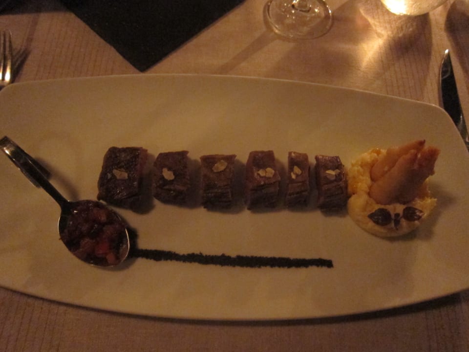 Hauptgang im DUNYIE Kuramathi Maldives