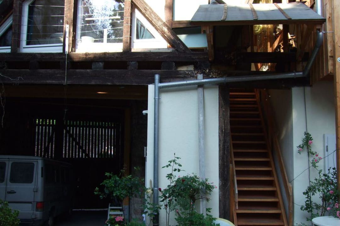 Zugang zu meinem Zimmer Hotel Zur Goldenen Krone