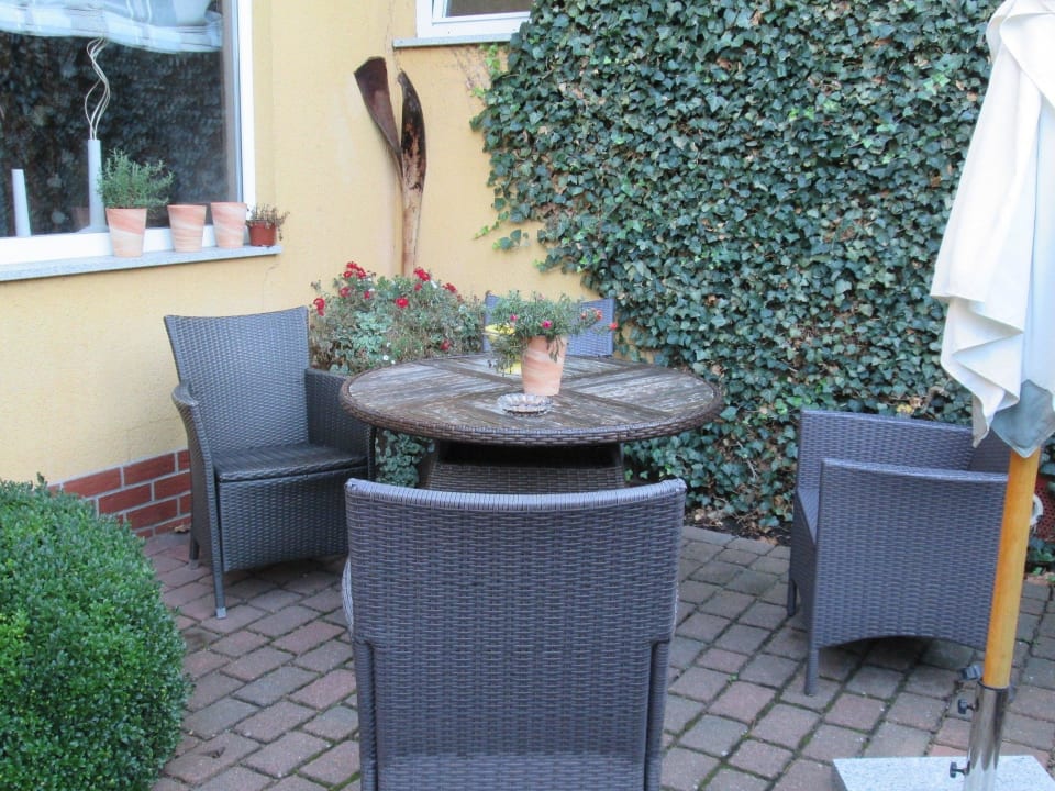 Terrasse Pension Quast