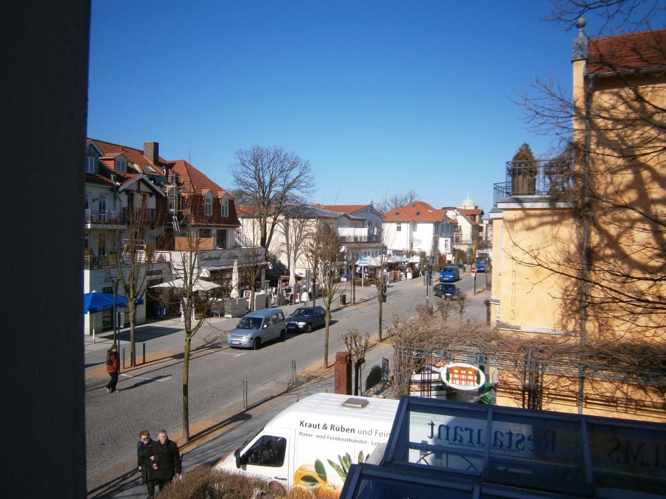 Blick aus Zimmer Neptun Hotel Kühlungsborn