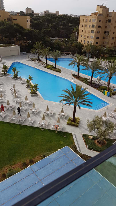 Ausblick Hipotels Gran Playa De Palma