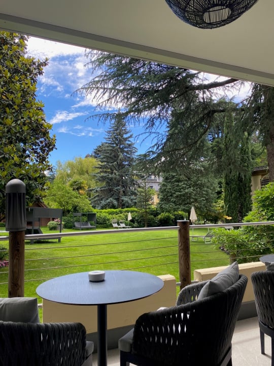 Ausblick Hotel Mignon Meran Park & Spa