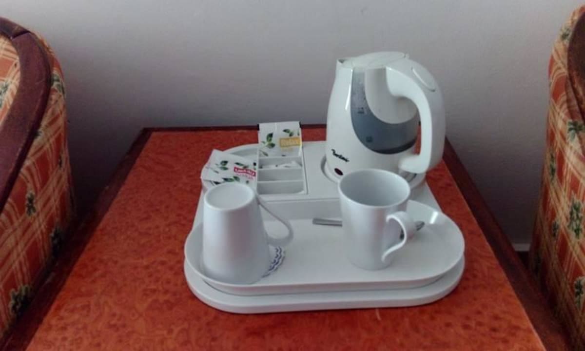 Wasserkocher und Tee Beach Albatros Resort