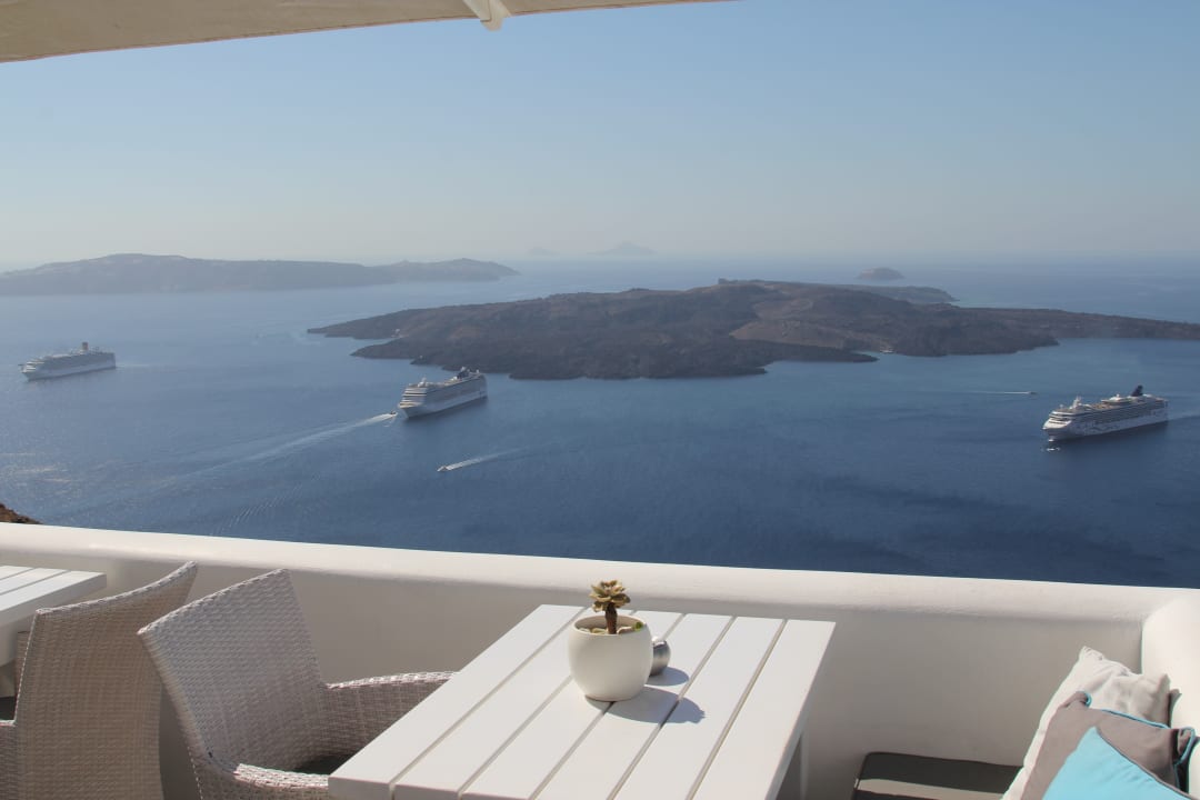 Ausblick Hotel Agali Houses