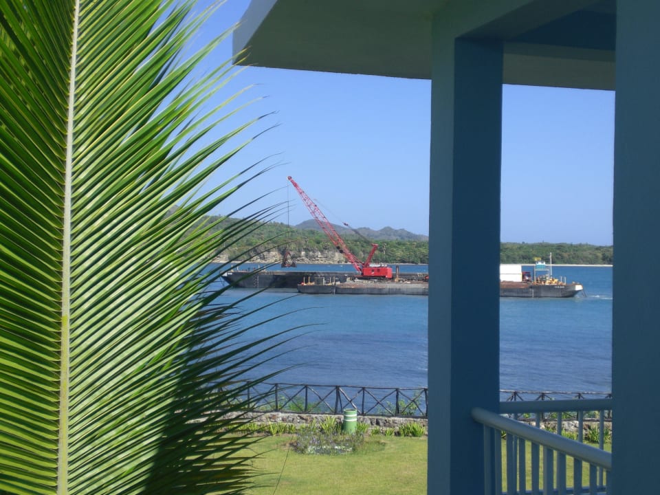 Ausblick Zimmer mit Baustelle Senator Puerto Plata Hotel