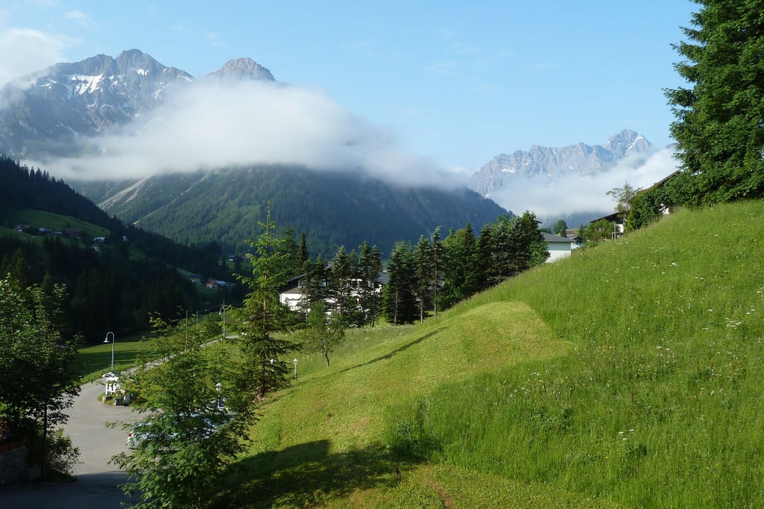Blick vom Balkon Hotel Sonnenhof