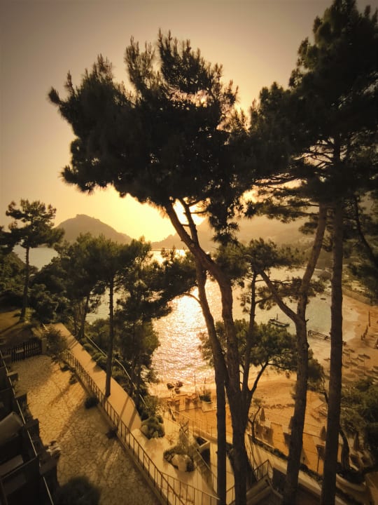 Ausblick Akrotiri Beach Resort Hotel