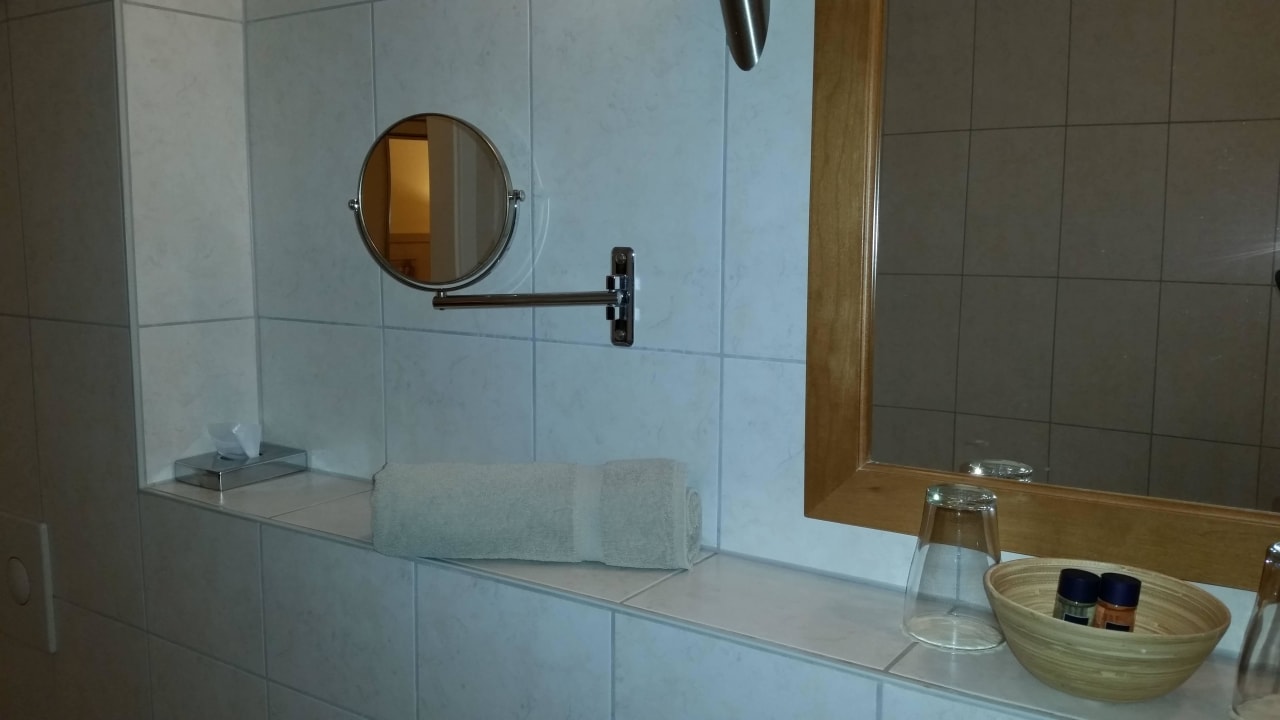 Badezimmer Hotel Ampervilla