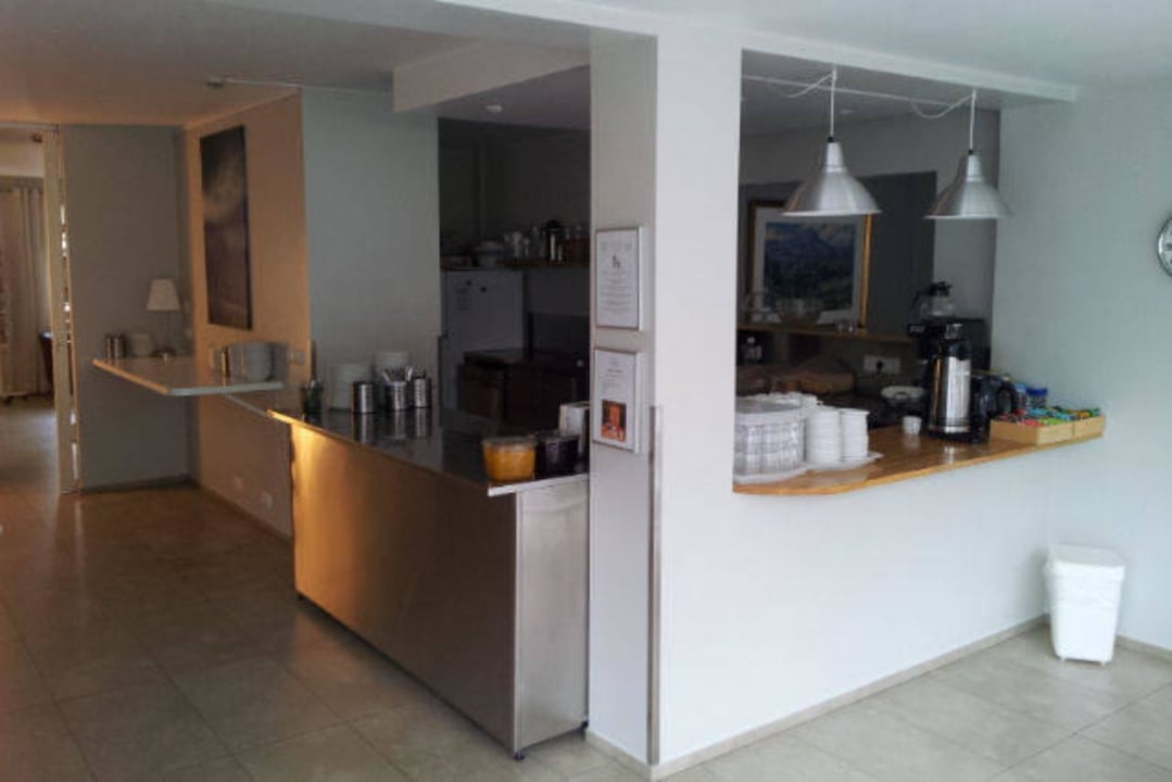 Wnętrze baru Gästehaus Sunna