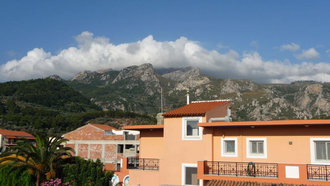 Blick vom App. 200 Hotel Archangelos Village