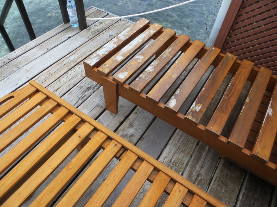 Liegen der Wasservilla Adaaran Select Hudhuran Fushi - Premium All Inclusive