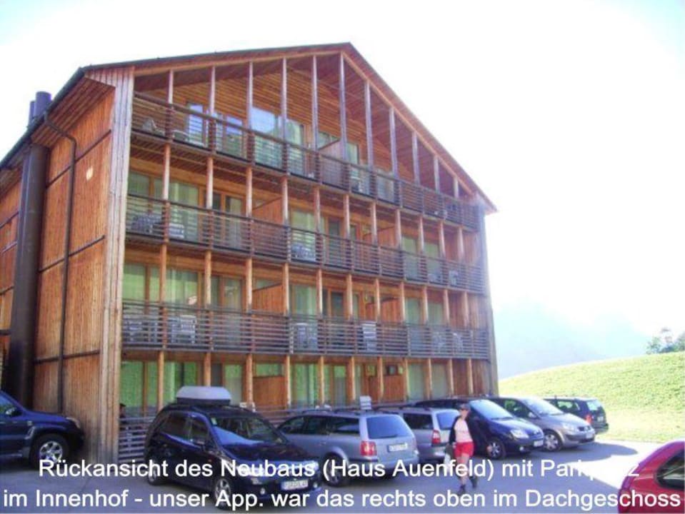 Rückseite Neubau Hotel Widderstein