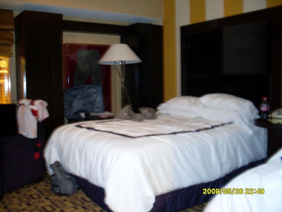 Das eine Bett von 2en Hotel Planet Hollywood Resort & Casino
