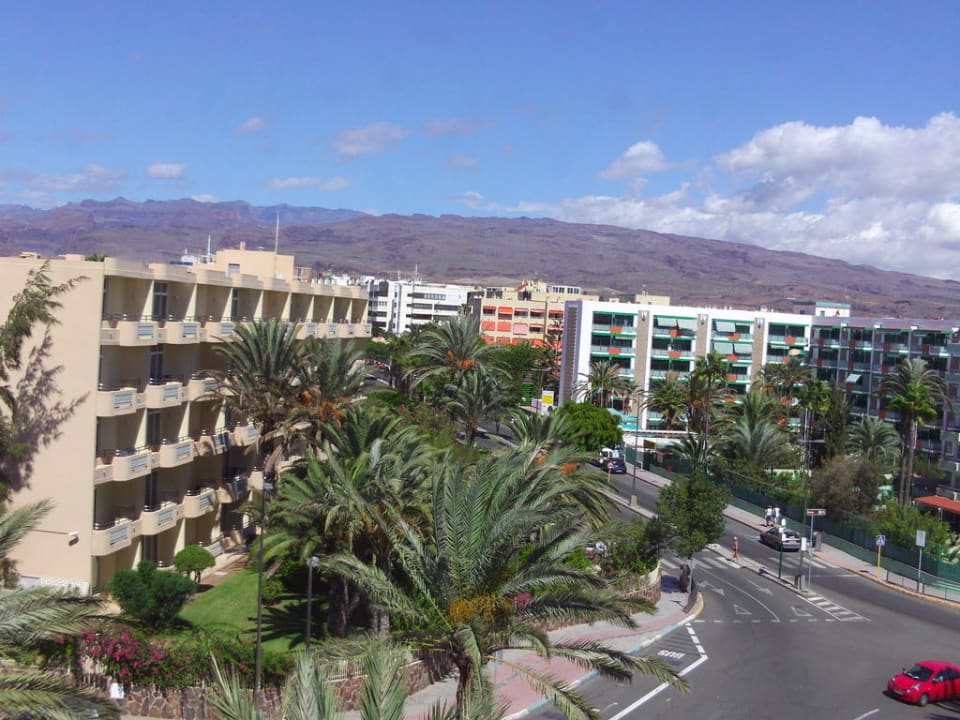Blick in Richtung Playa del Inglés Hotel Riu Palace Maspalomas Adults Only