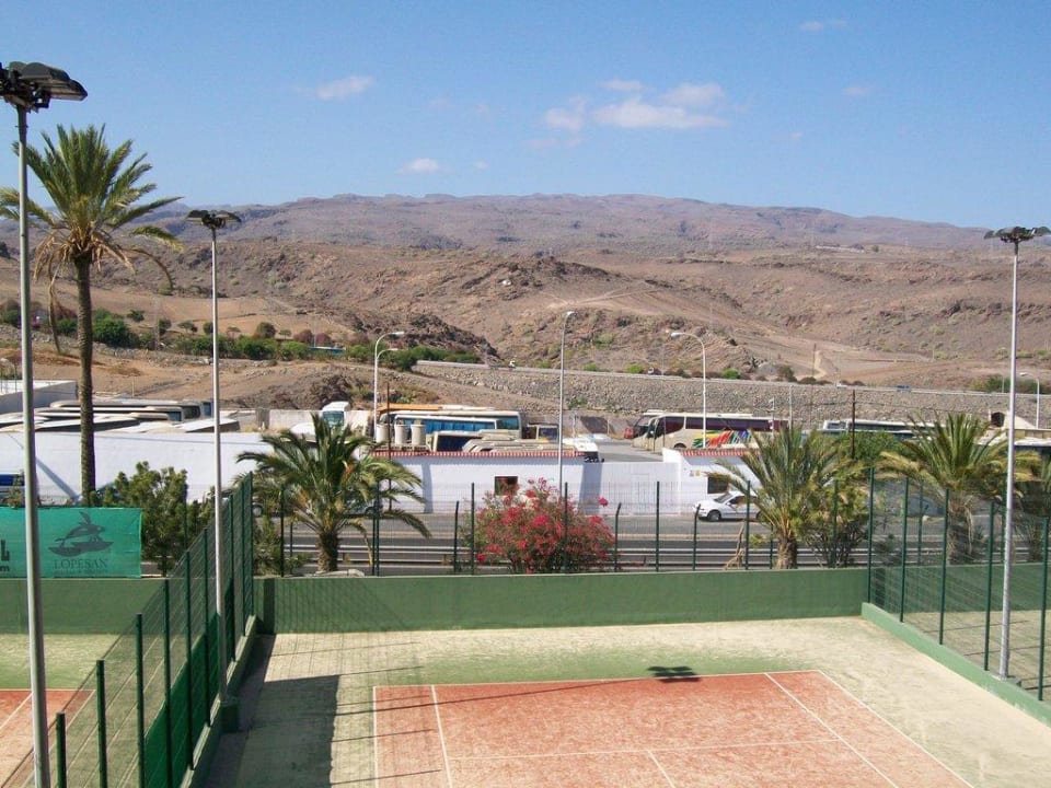 Ausblick vom Korridor ins Landesinnere Abora Buenaventura by Lopesan Hotels