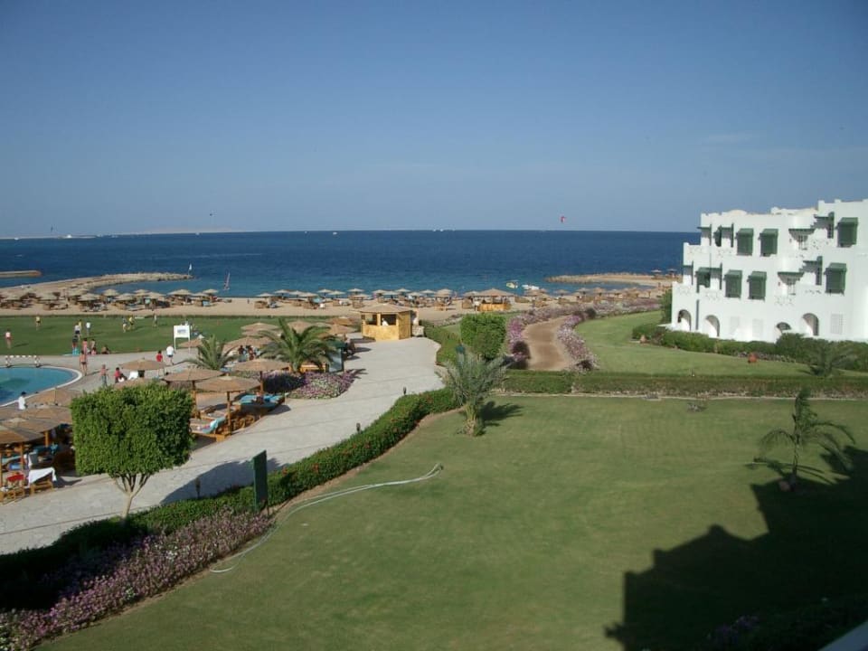 Balkonblick Hotel Mercure Hurghada