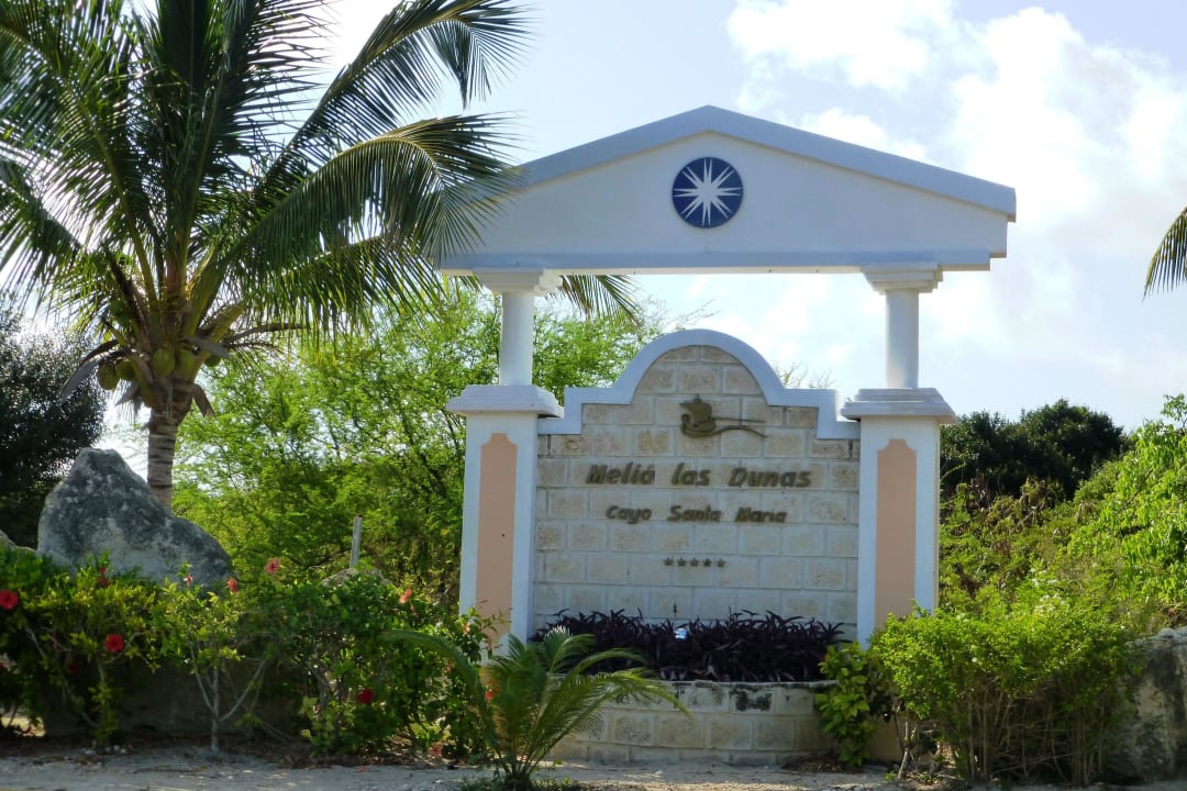 Eingangsschild zum Hotel Melia Las Dunas