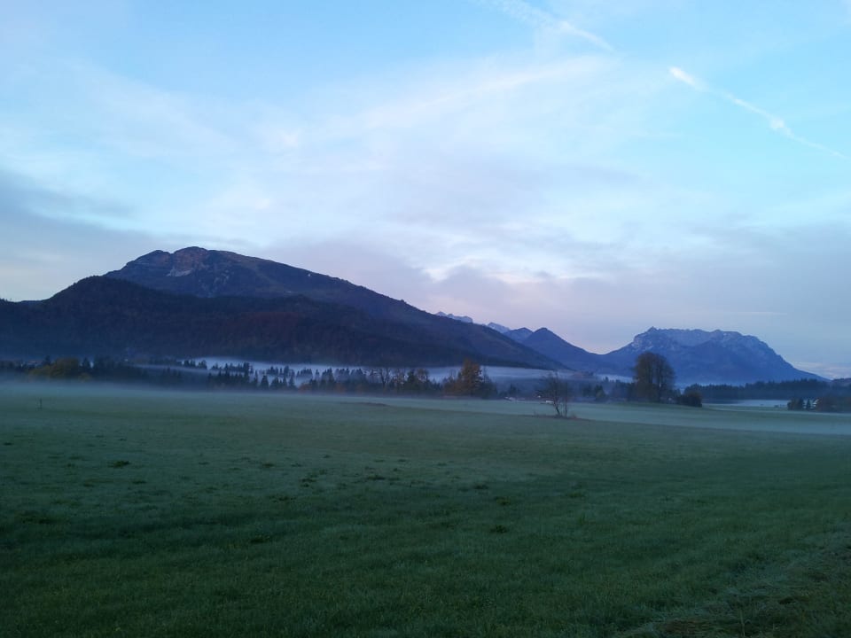 Ein Herbstmorgen im Oktober 2013 Alpenchalet Reit im Winkl