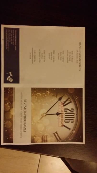 Silvester Program  Steigenberger Aqua Magic