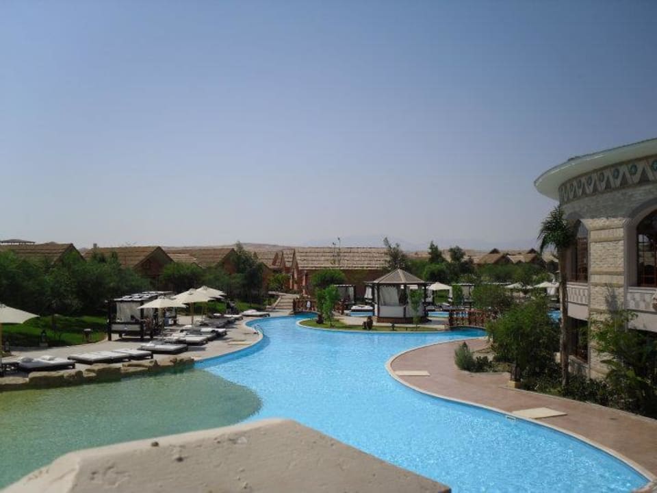 Pool von vielen  Pickalbatros Jungle Aqua Park Resort - Neverland Hurghada