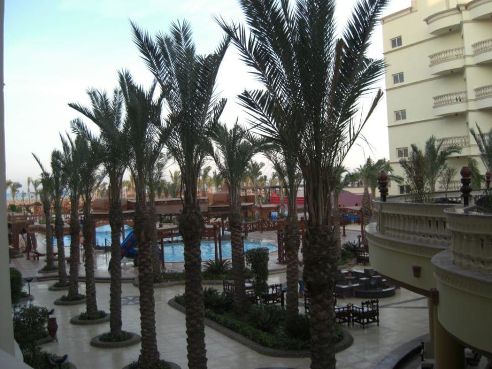 Ausblick Balkon Riviera Aqua Park Resort