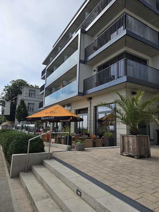 Ausblick SEETELHOTEL Kaiserstrand Beachhotel