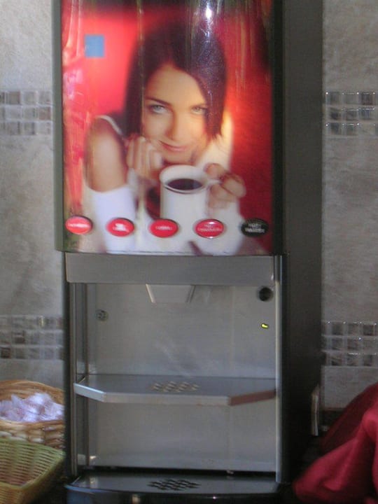 Der Kaffeeautomat Hane Family Resort