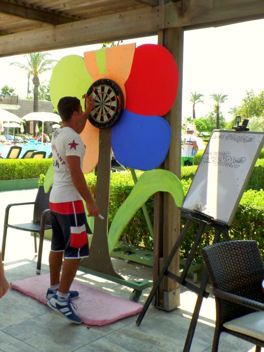 Dart mit Sanches - macht immer Spaß!!! Trendy Aspendos Beach Hotel