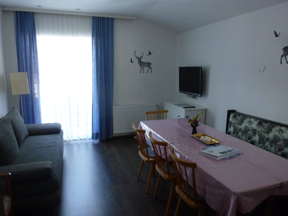 Wohn/Essraum Typ D ALPINA Appartements Mallnitz