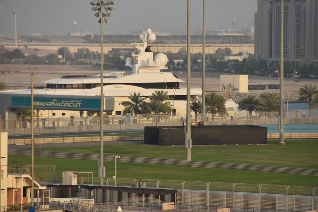Ausblick W Abu Dhabi - Yas Island
