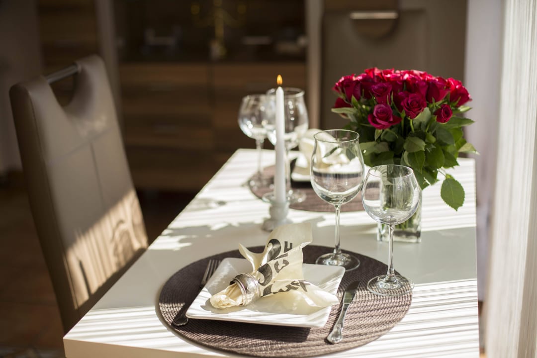 Essbereich Ferienhaus Holtmann