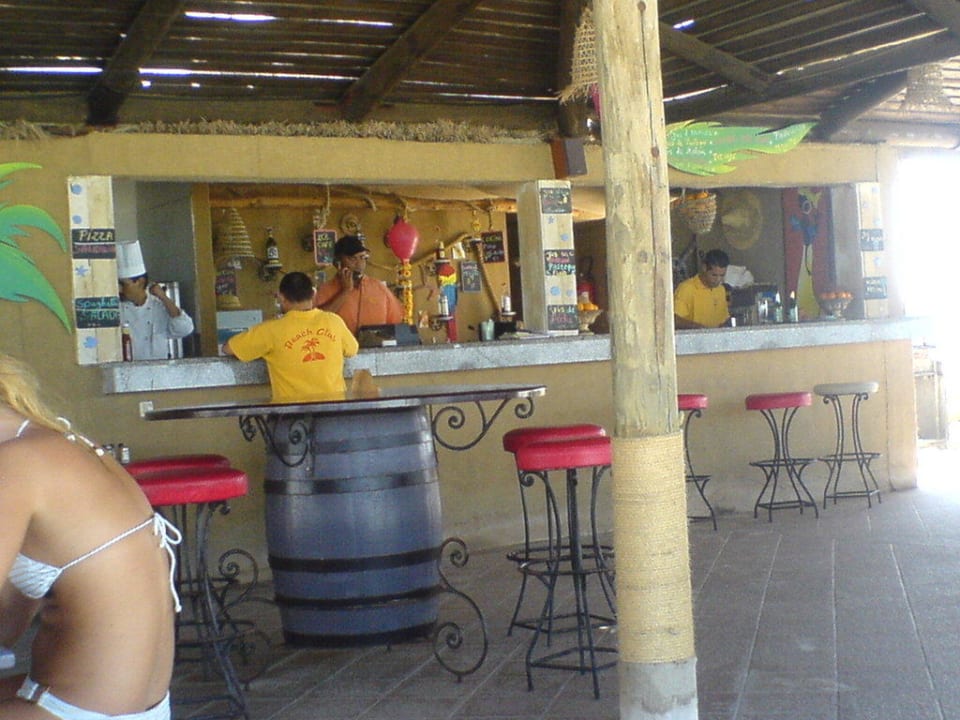 Prima Beachbar samt Kellner Djerba Aqua Resort