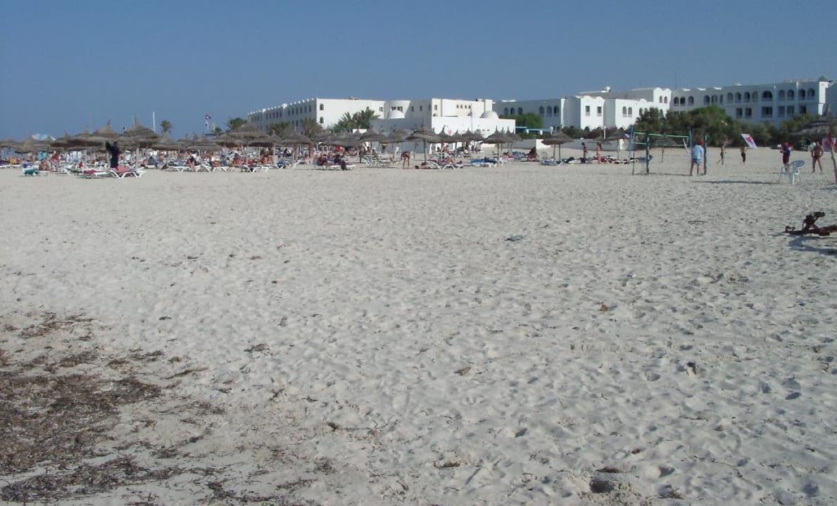 Der Platz am Meer in Nähe des Beach Soccer Feldes Calimera Yati Beach